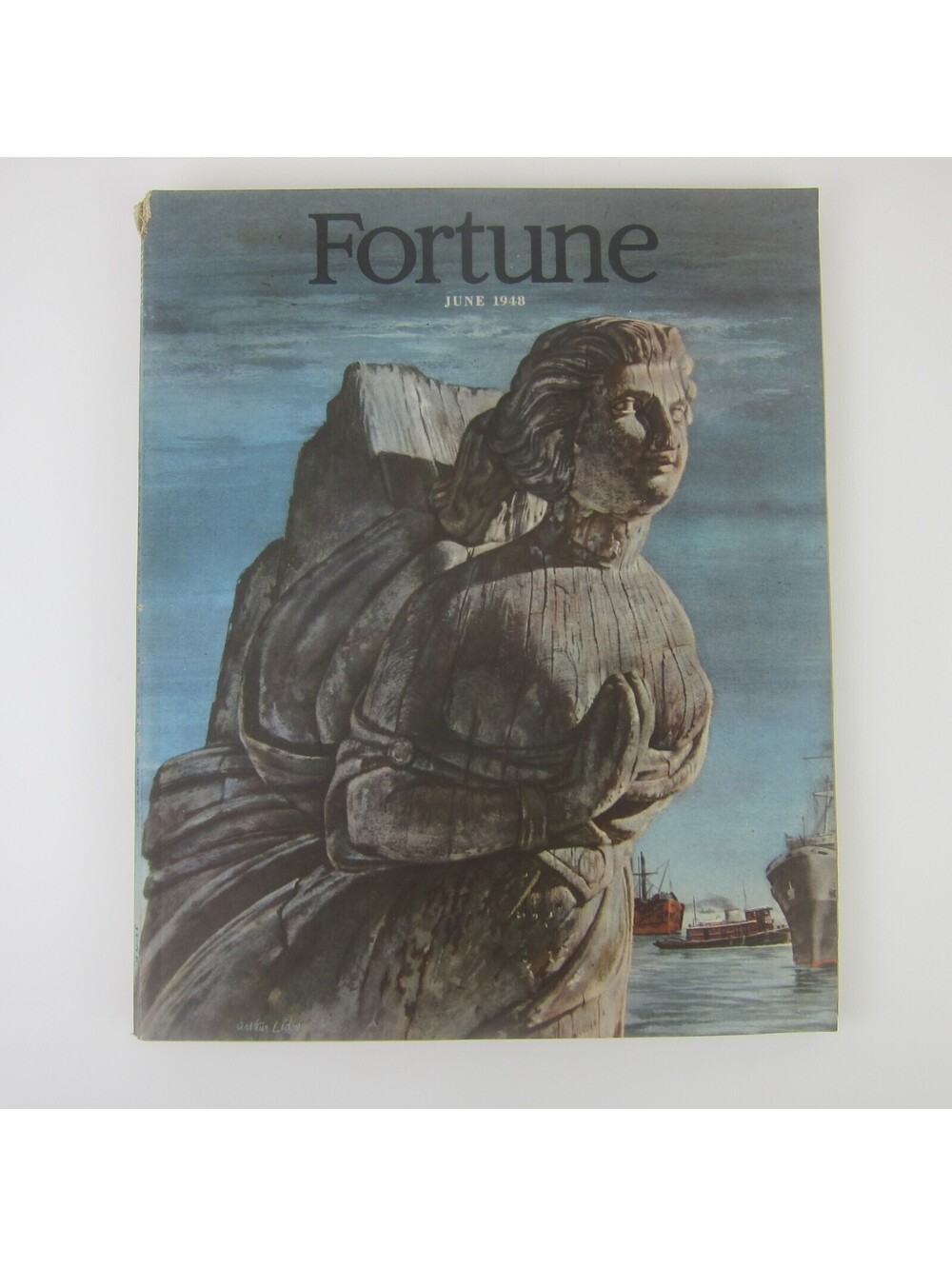 Vintage FORTUNE Magazine June 1948 Oldsmobile, Cadillac, Austin England Car Ads